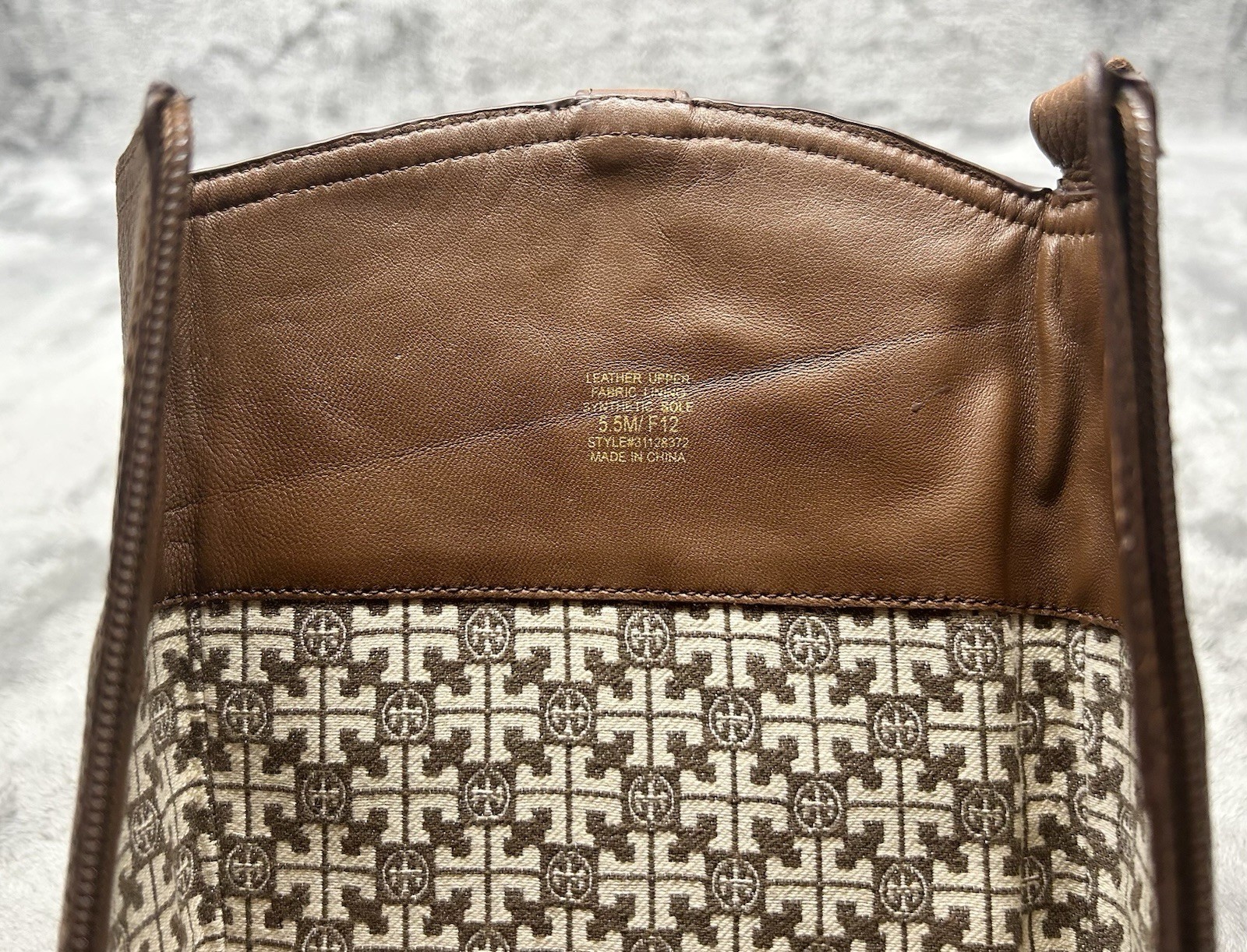 Tory Burch Brown Leather Knee High Riding Boots Women’s 5.5 | thumbnail 14