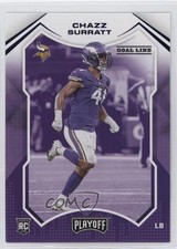 2021 Panini Playoff Rookies Goal Line Chazz Surratt #275 s5j