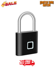 Fingerprint Lock Keyless Waterproof Anti-Theft Smart Lock Fingerprint Padlock