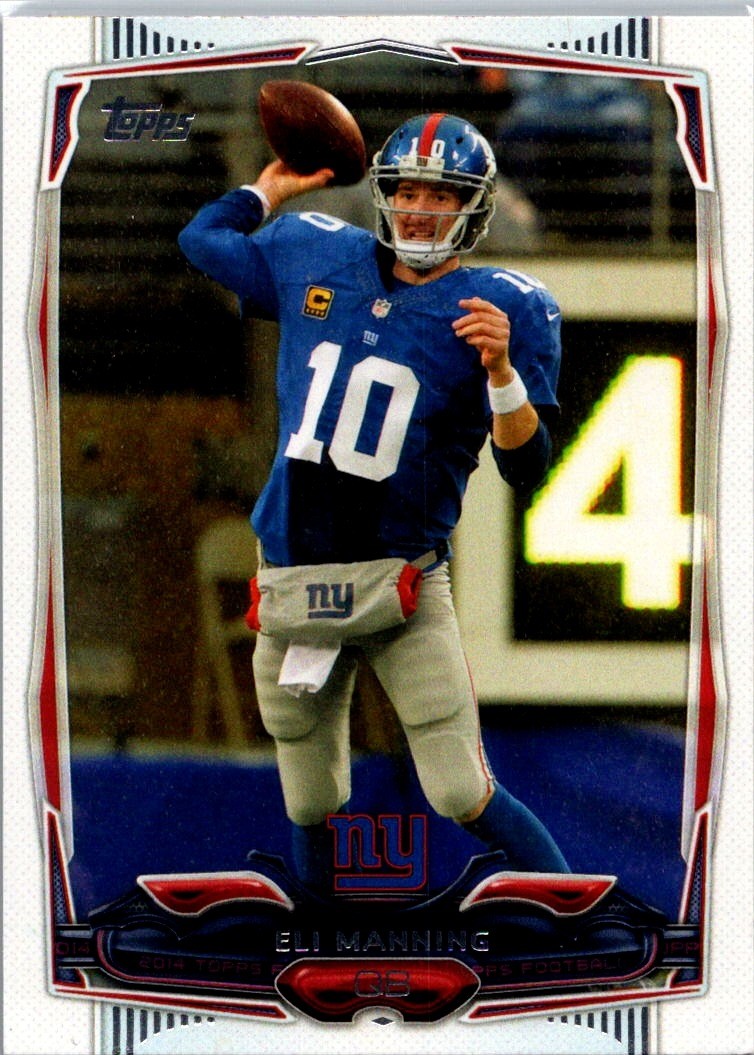 2014 Topps #179 Eli Manning Gold #/2014