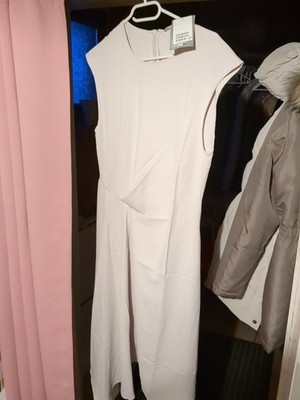 Kleid beige H&M S