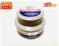 Gel UV / Gel duro constructor / 50 g / 1,76 oz. Sin dolor / No caliente.-- Transparente