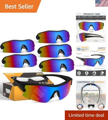 Safety Glasses Goggles for Men, Anti Scratch ANSI z87+ Compliant UV Protectio...