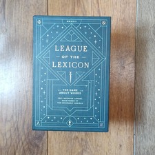 League of the Lexicon game about words First Edition Board Game