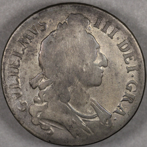 1696 Great Britain Silver Crown