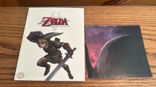 2006 Nintendo The Legend of Zelda Twighlight Princess Wii Version Guide w/Poster