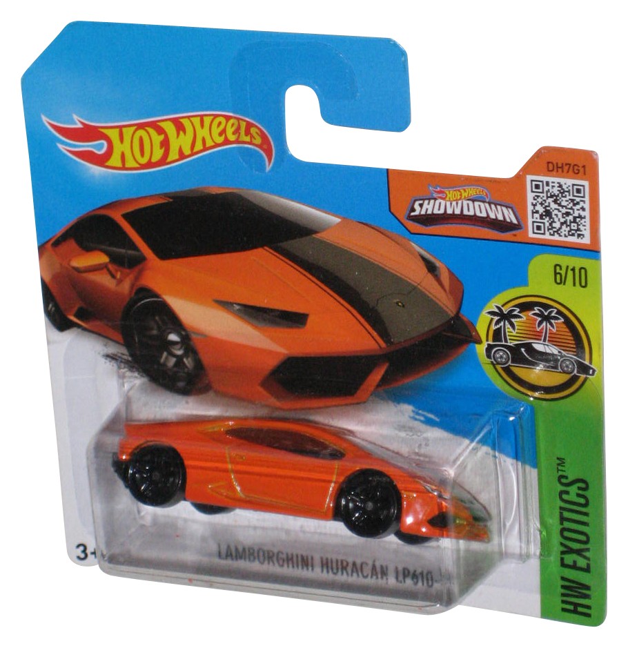 Hot Wheels HW Exotics (2015) Orange Lamborghini Huracan LP610-4