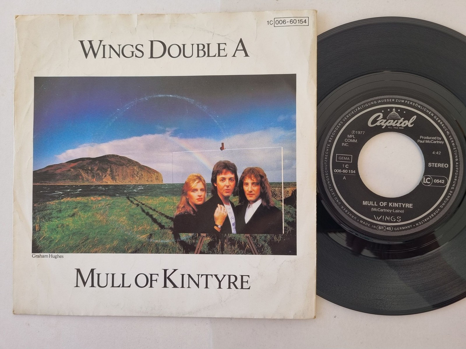 Wings - Mull Of Kintyre 7'' Vinyl Germany