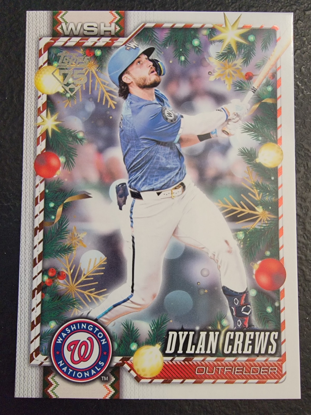 2026 Topps Holiday Dylan Crews H181 Base Card