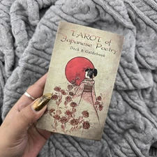 Tarot of Japanese Poetry Irina Ilyina & V.Ad Veritatum 87 Card Tarot Deck USED