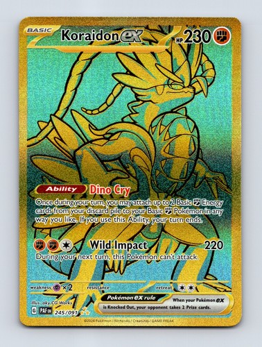 Koraidon ex Holo Hyper Rare SV: Paldean Fates 245/091 LP