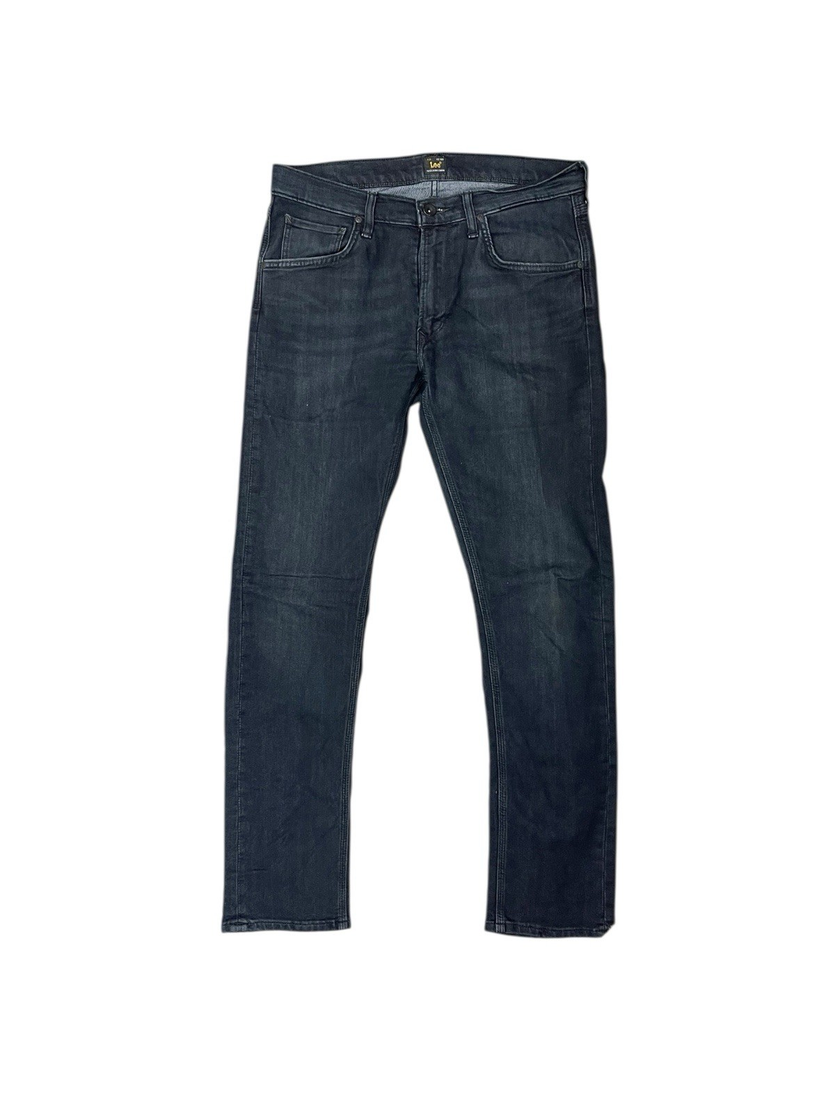 Lee Men&rsquo;s Size 32X30 Daren Zip Fly Blue Straight Leg Jeans