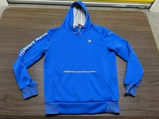 BMW Athletics x Puma Men's Blue Long-Sleeve Hoodie Sweatshirt - Small