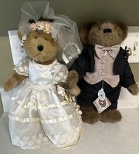 Boyds Bears Mr. & Mrs. Everlove Bride/Groom W...