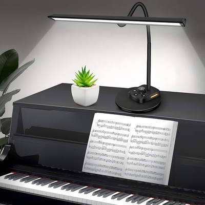 Piano Light, Upgraded LED Piano Lamp for Grand/Upright & Digital Pianos, Musi...