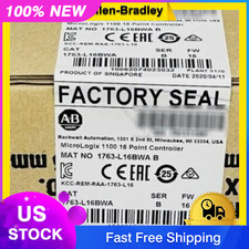 New Sealed AB 1763-L16BWA MicroLogix 1100 16 Point Controller 1763L16BWA US