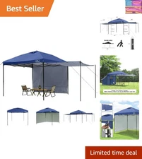 All-Weather 10x10 Pop Up Tent with Removable Sidewalls - 300 Sq. Ft. Coverage