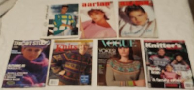 Lot Of 7 Knitting Journals