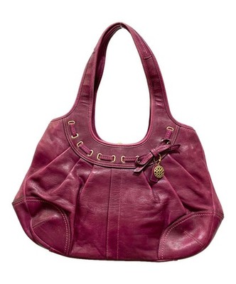 COACH Tote bag Ergo Leather Laced Frame Satchel Vintage Authentic From Japan