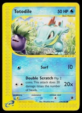 Totodile Expedition Base Set 134/165 Common Pokemon Card on eBay