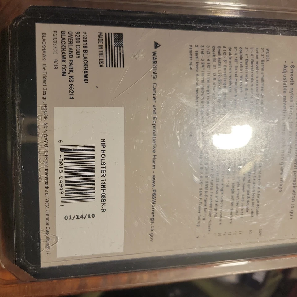 Blackhawk Nylon Cadera 08 3 1/4 - 3 3/4 Derecha Foto 2 de 2