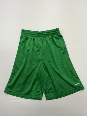 Reebok Herren Sportshorts grün Größe M feuchtigkeitsableitend elastischer Bund