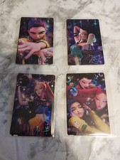 2026 McDonald s Kpop Demon Hunters Huntr/X Meal Cards lot of 4