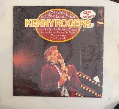 Kenny Rogers   Ruby Don't Take Your Love To Town LP 1979 MFP Country Folk 33 RPM