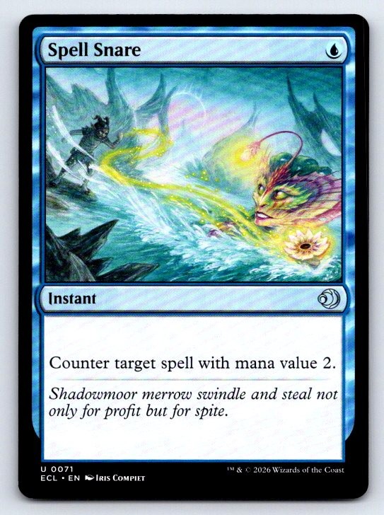 Spell Snare Uncommon Lorwyn Eclipsed Magic: The Gathering