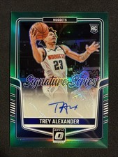 2024-25 Panini Donruss Optic - Signature Series Trey Alexander, Trey...