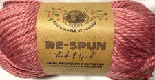Lion Brand Yarn Re-Spun Thick  Quick "Desert Sand" 12oz