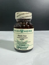 Standard Process Medi Herb CHASTE TREE Herbal Supplement M1190 - 40 Tablets