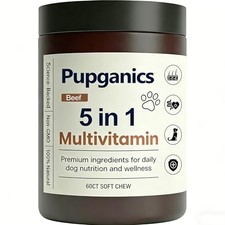 Pupganics Multivitamin Soft Chews for Dogs - Skin  Coat