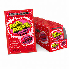 Pop Rocks brand new Cherry Candy Bulk Box, 20/24 Count, 0.8lbs