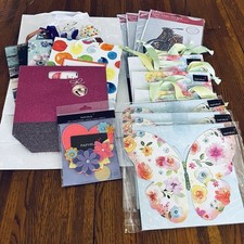 Lote 18 Bolsas de Regalo de Papel Mixto Super Jumbo Boda Cumpleaños Biblia Versículo Papiro