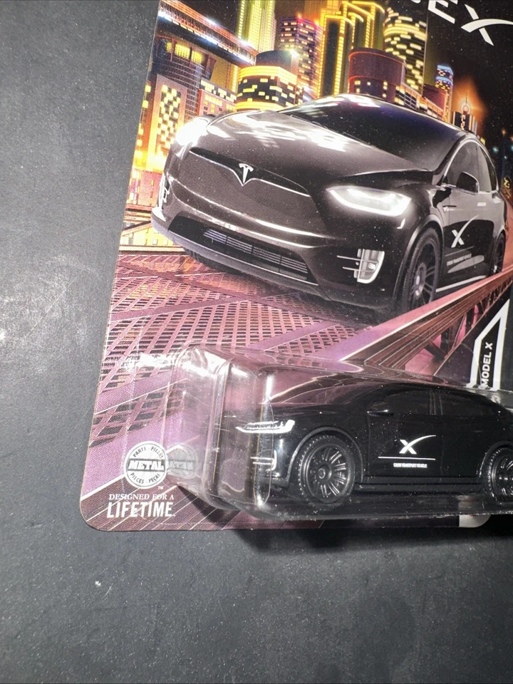 2025 Matchbox Black Tesla Model X Space X Version 75 /100 - Image 3 of 4