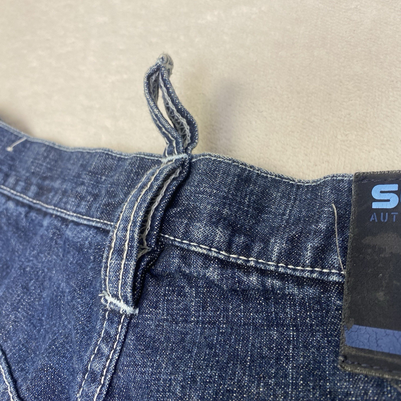 Southpole Patchwork Carpenter Jeans 34 Baggy Dist… - image 5