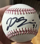 Sacramento A’s Athletics JT Ginn signed MLB Baseball