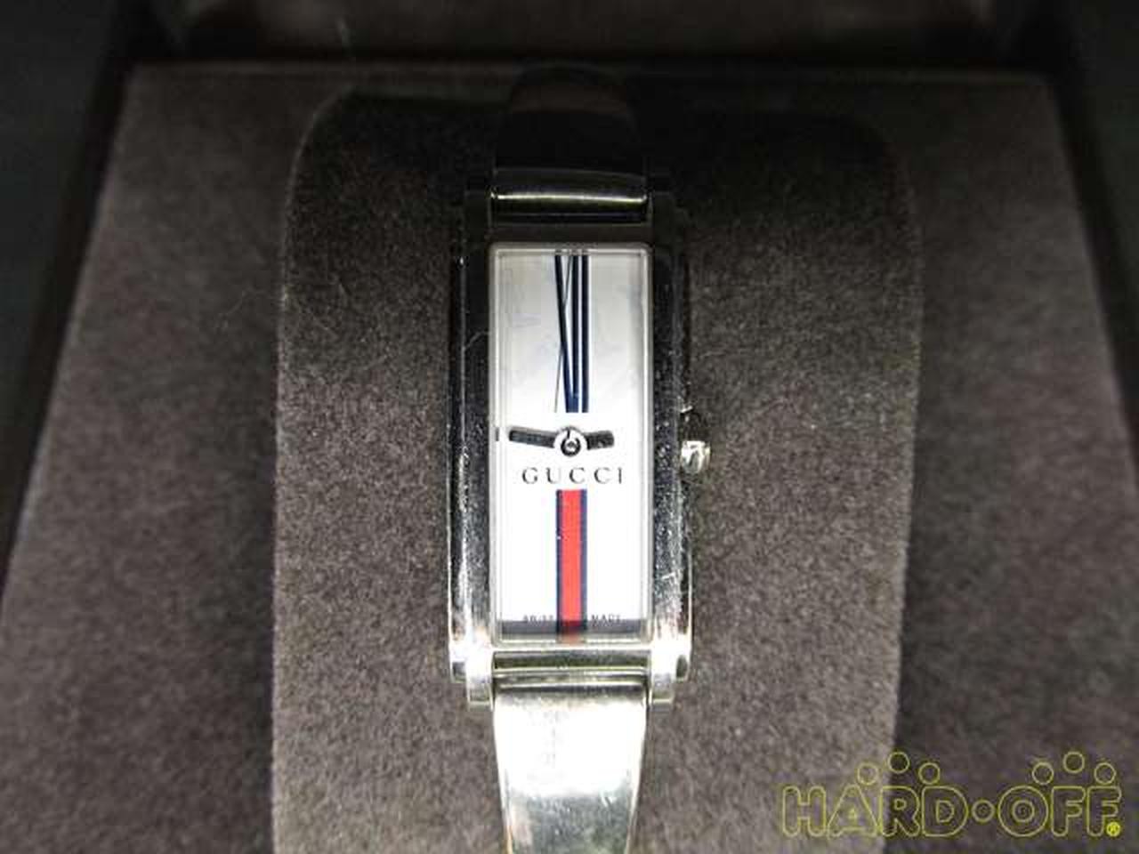 Gucci Ya109501 Silver-Tone Quartz Analog Watch for Men