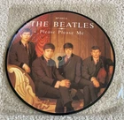 BEATLES UK 20th ANNIVERSARY 45 Picture Disc PLEASE PLEASE ME / ASK ME WHY vg+