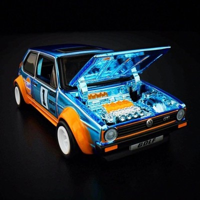 2026 Hot Wheels RLC 1976 Volkswagen Golf MK1 GTI Gulf Livery