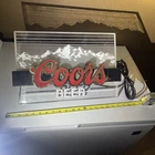 Vintage 1987 Coors Beer  Light-up Sign - Works- RARE- Mountains-reduced 50%