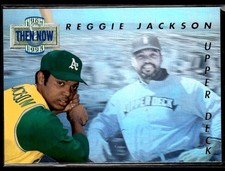 1993 Upper Deck #TN16 Reggie Jackson Then and Now Baseball Card 3801K