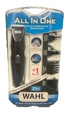 Wahl All In One Rechargeable Groomer Beard Trimmer Detailer Nose Hair For Men