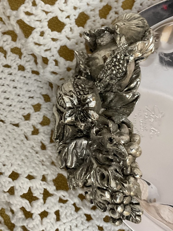 Vassoio placcato argento Fantin argenti vintage - Immagine 4 di 4