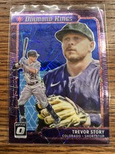 2021 Donruss Optic #29 Trevor Story Blue Velocity #/99