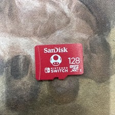 SanDisk 128GB Micro SD Card For Nintendo Switch Lite