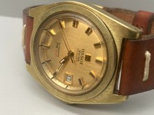 Tissot pr516 automatic gold vintage Rare Turler dial