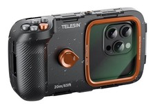 Telesin Underwater Waterproof Diving Snorkeling Phone Remote Case Universal