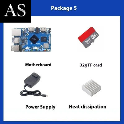 Orange Pi 5 Pro 4 8 16GB RAM Einplatinen-Computer RK3588S LPDDR5 WLAN 5.0-BT5 En